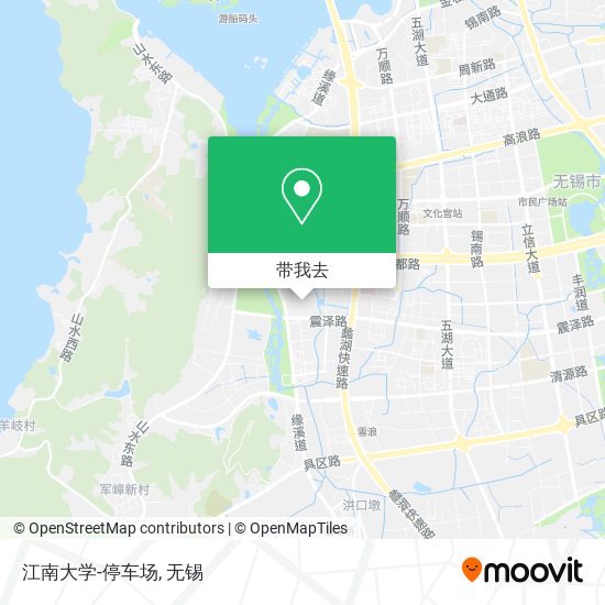 江南大学-停车场地图