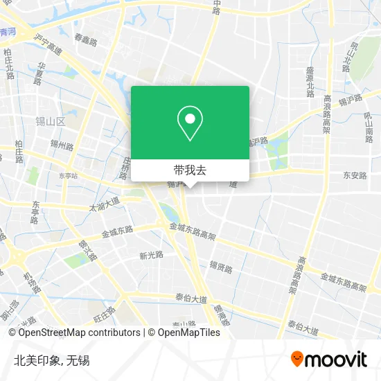 北美印象地图