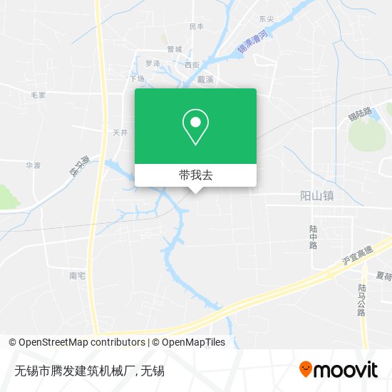 无锡市腾发建筑机械厂地图