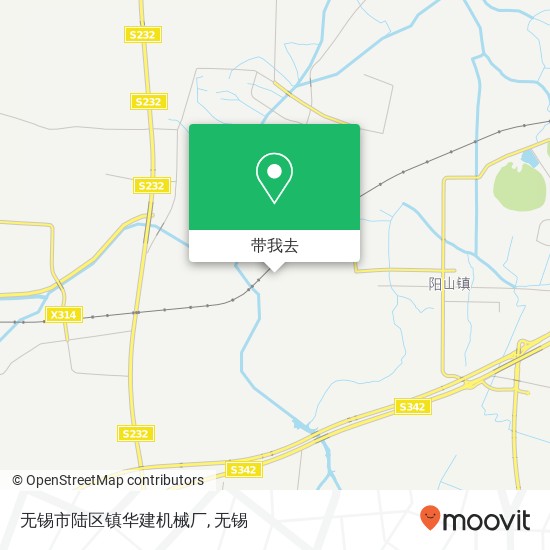 无锡市陆区镇华建机械厂地图