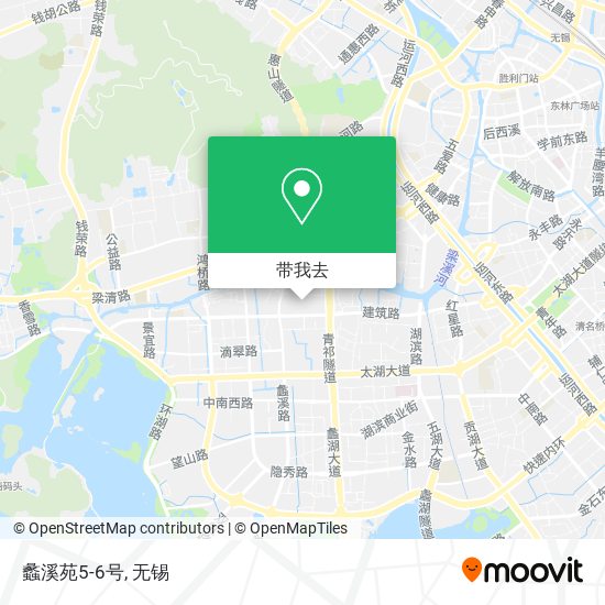 蠡溪苑5-6号地图