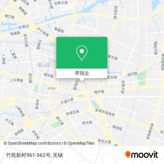 竹苑新村561-562号地图