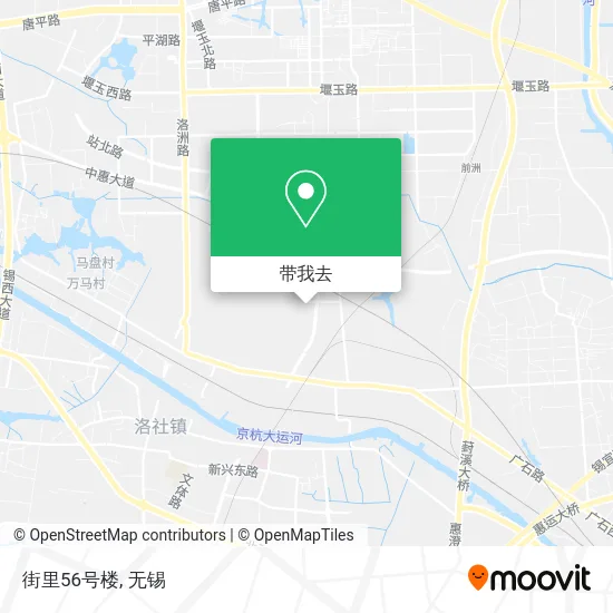 街里56号楼地图