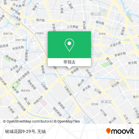 铭城花园9-29号地图