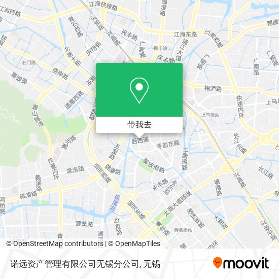 诺远资产管理有限公司无锡分公司地图