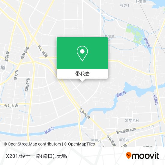 X201/经十一路(路口)地图
