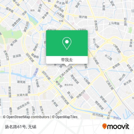 扬名路61号地图