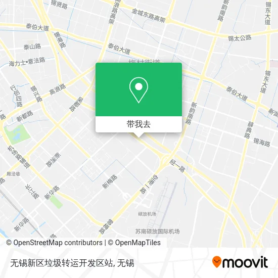 无锡新区垃圾转运开发区站地图