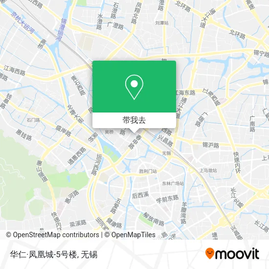 华仁·凤凰城-5号楼地图