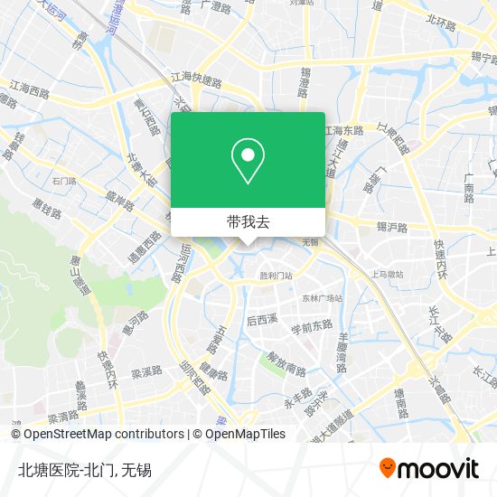 北塘医院-北门地图
