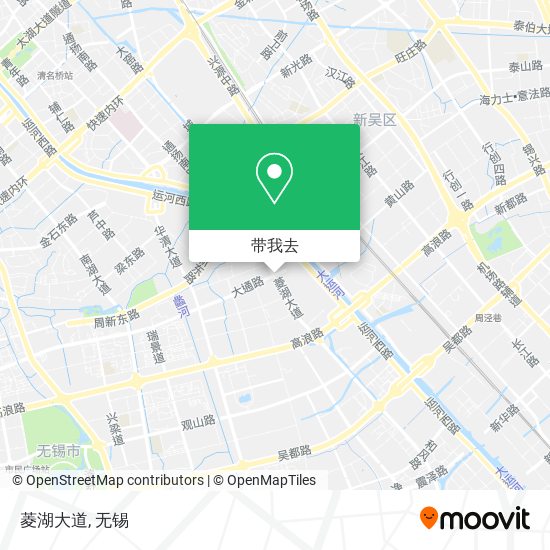菱湖大道地图