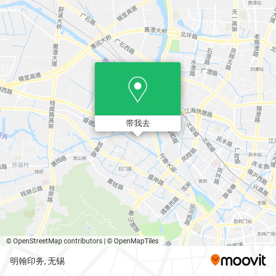 明翰印务地图
