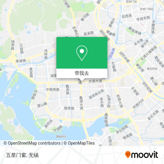 五星门窗地图