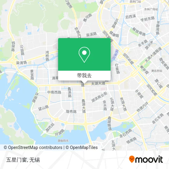 五星门窗地图