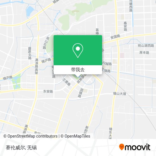 赛伦威尔地图