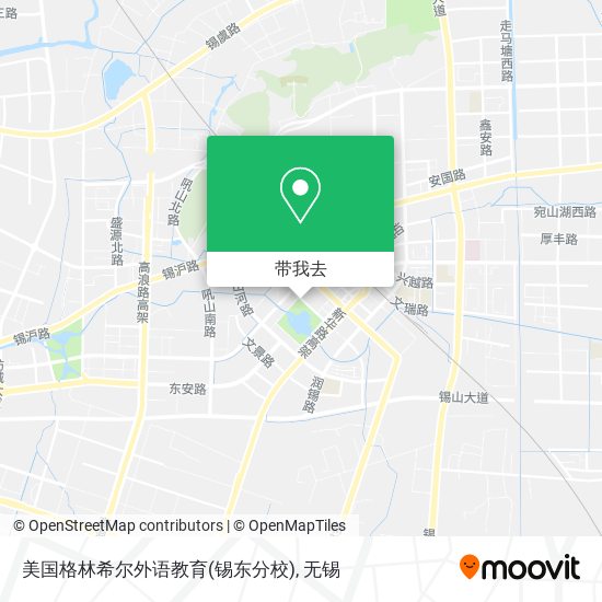 美国格林希尔外语教育(锡东分校)地图