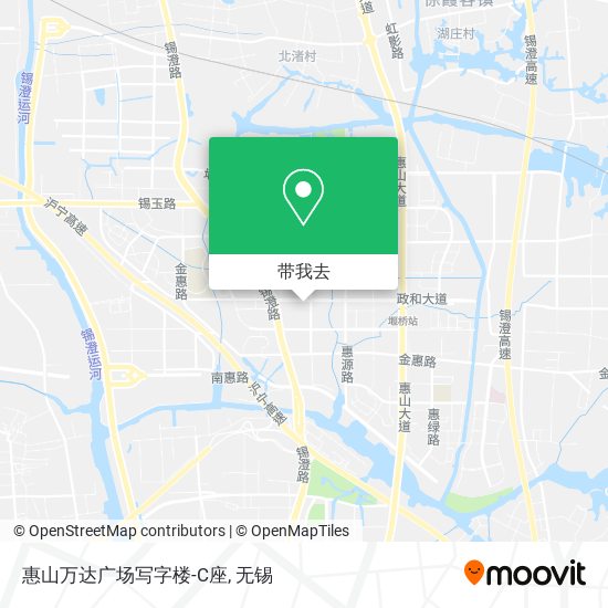 惠山万达广场写字楼-C座地图