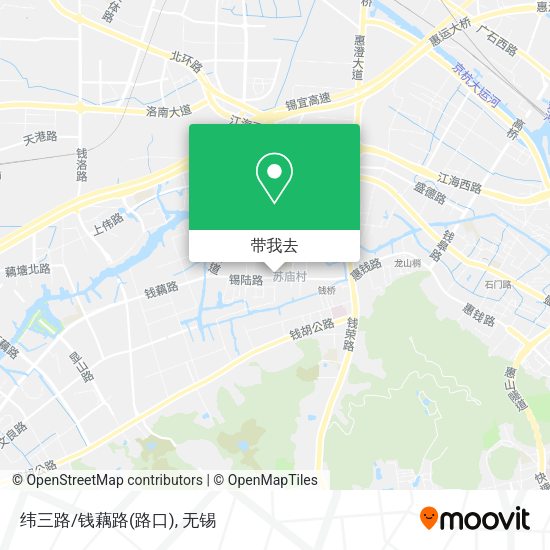 纬三路/钱藕路(路口)地图