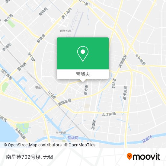 南星苑702号楼地图