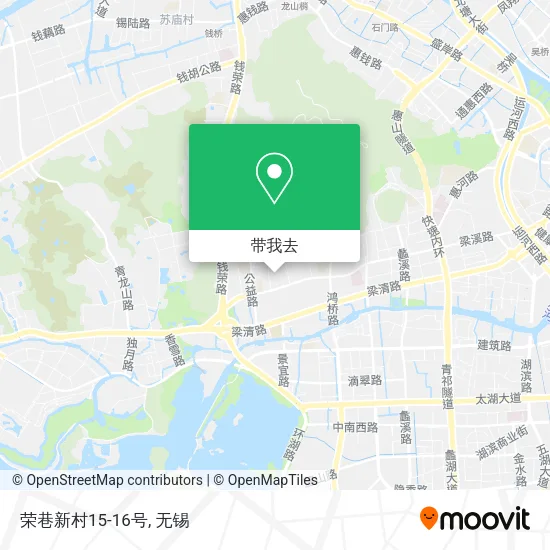 荣巷新村15-16号地图