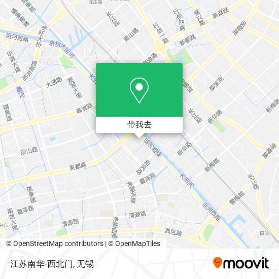 江苏南华-西北门地图