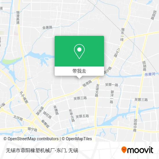 无锡市蓉阳橡塑机械厂-东门地图