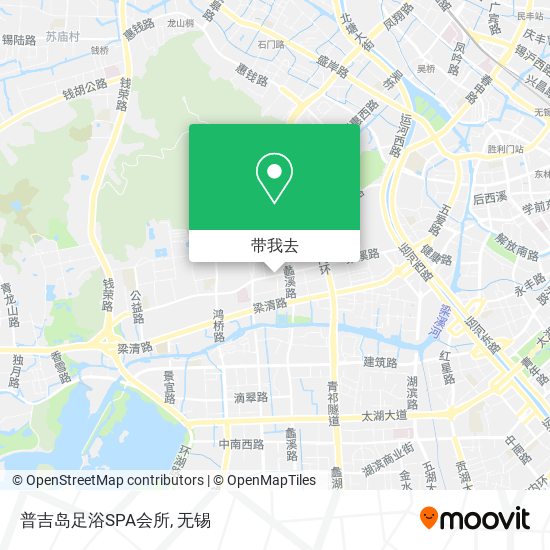 普吉岛足浴SPA会所地图