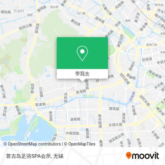 普吉岛足浴SPA会所地图