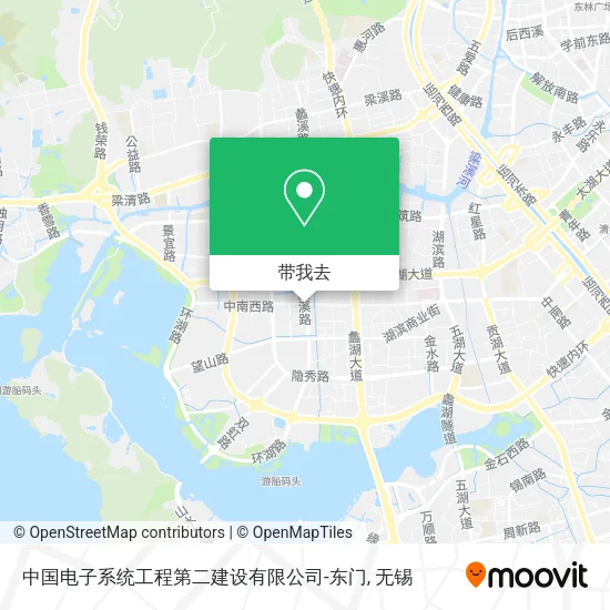 中国电子系统工程第二建设有限公司-东门地图