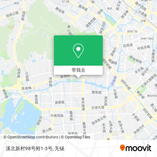 溪北新村98号附1-3号地图