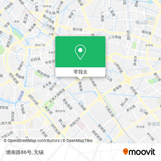 塘南路86号地图