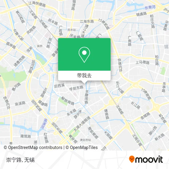 崇宁路地图