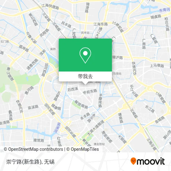 崇宁路(新生路)地图