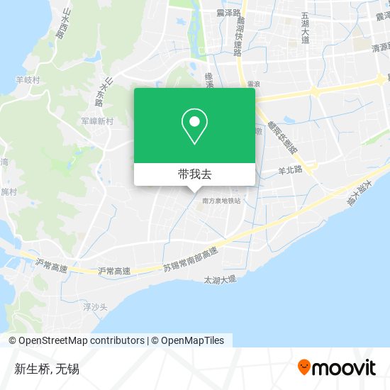 新生桥地图