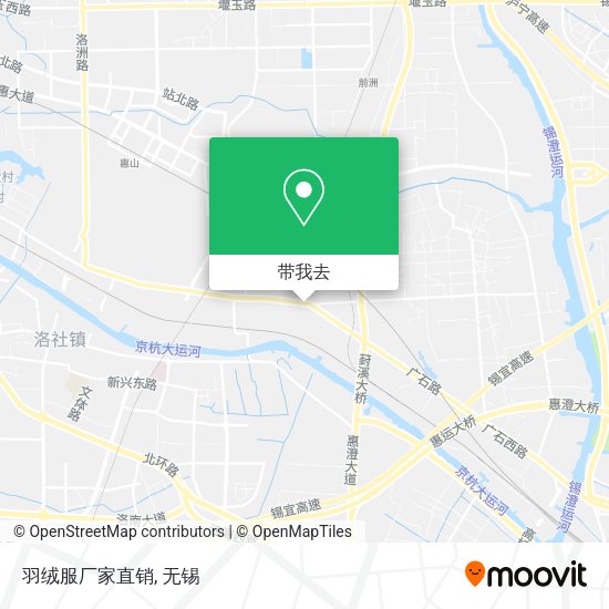 羽绒服厂家直销地图