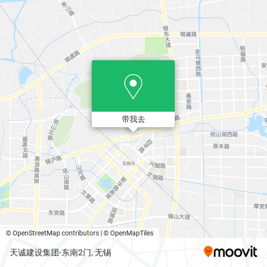 天诚建设集团-东南2门地图