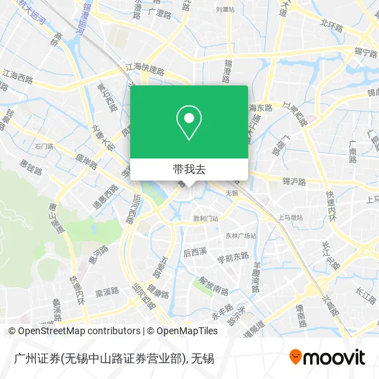 广州证券(无锡中山路证券营业部)地图