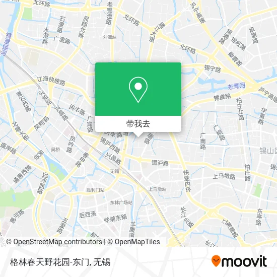 格林春天野花园-东门地图