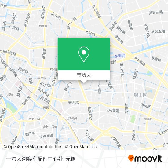 一汽太湖客车配件中心处地图