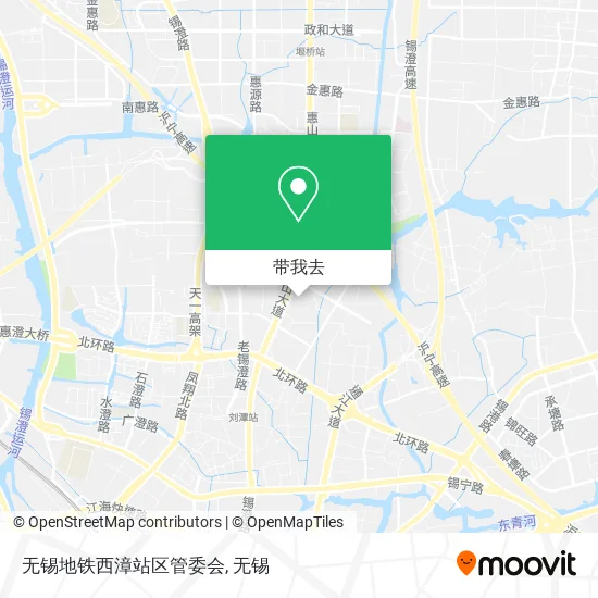 无锡地铁西漳站区管委会地图