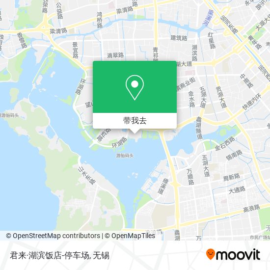 君来·湖滨饭店-停车场地图