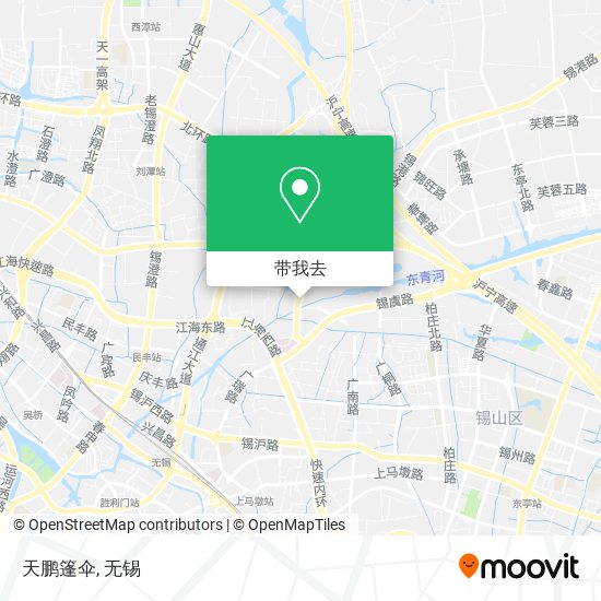 天鹏篷伞地图