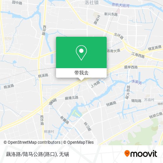 藕洛路/陆马公路(路口)地图