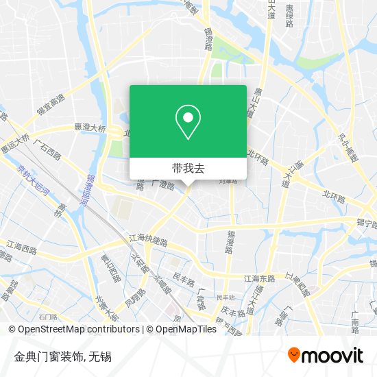 金典门窗装饰地图