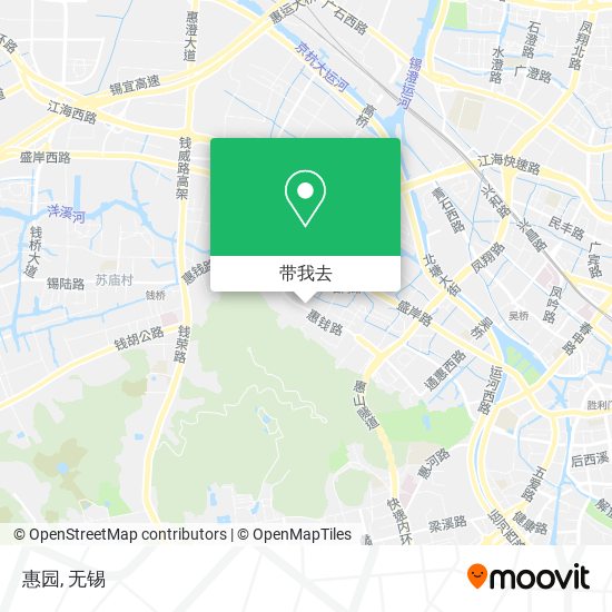 惠园地图