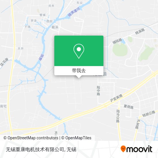 无锡重康电机技术有限公司地图
