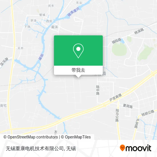 无锡重康电机技术有限公司地图