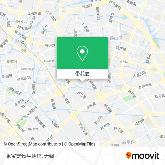 蕙宝宠物生活馆地图