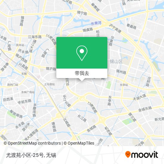 尤渡苑小区-25号地图