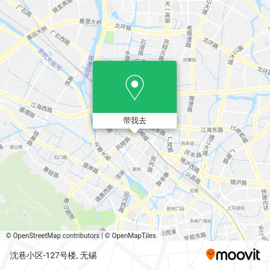 沈巷小区-127号楼地图